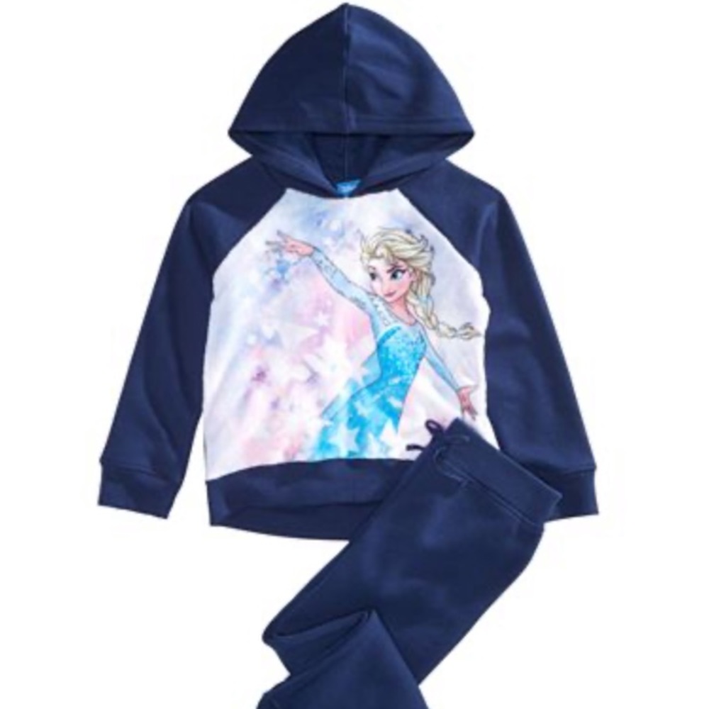 Disney Toddler Girls 2 Pc. Frozen Hoodie & Pants